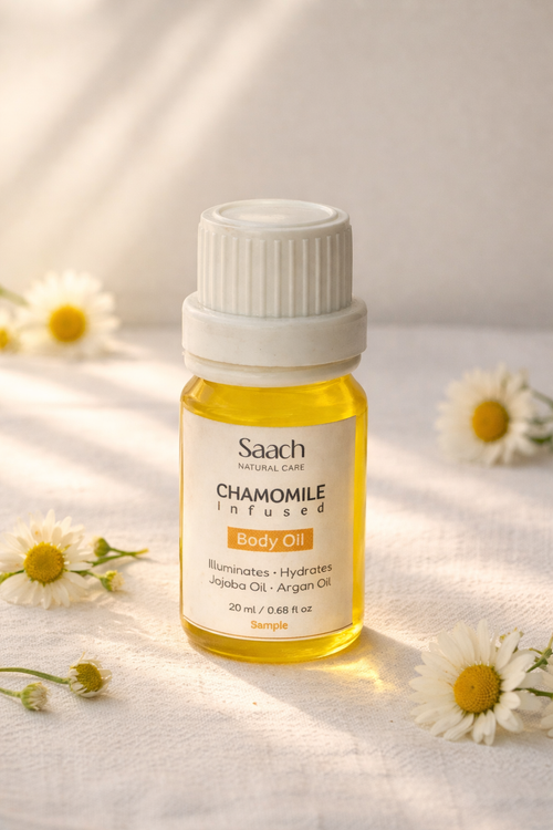 Chamomile Infused Body Oil SAMPLE 20 ml - Saach