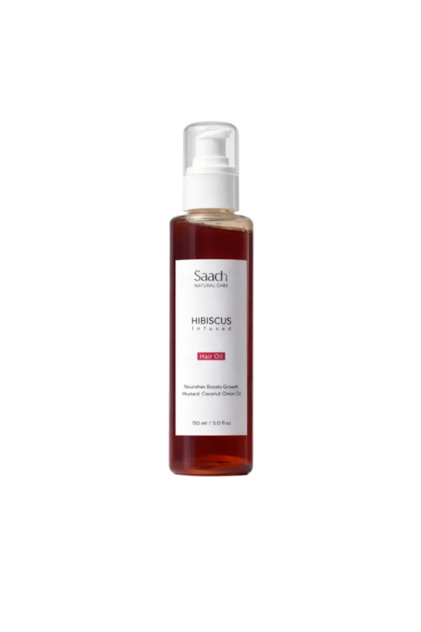 Hibiscus Infused hair oil - Saach
