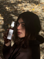 Hibiscus infused hair oil